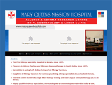 Tablet Screenshot of maryqueenshospital.com